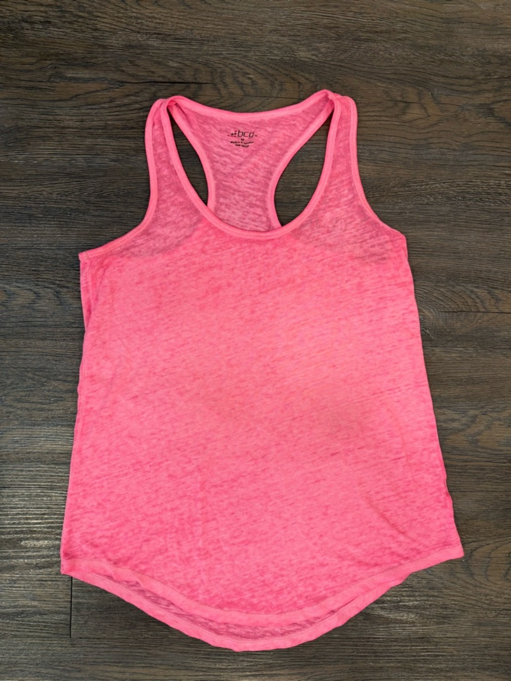 Women’s Pink BCG Tank Top Size Medium